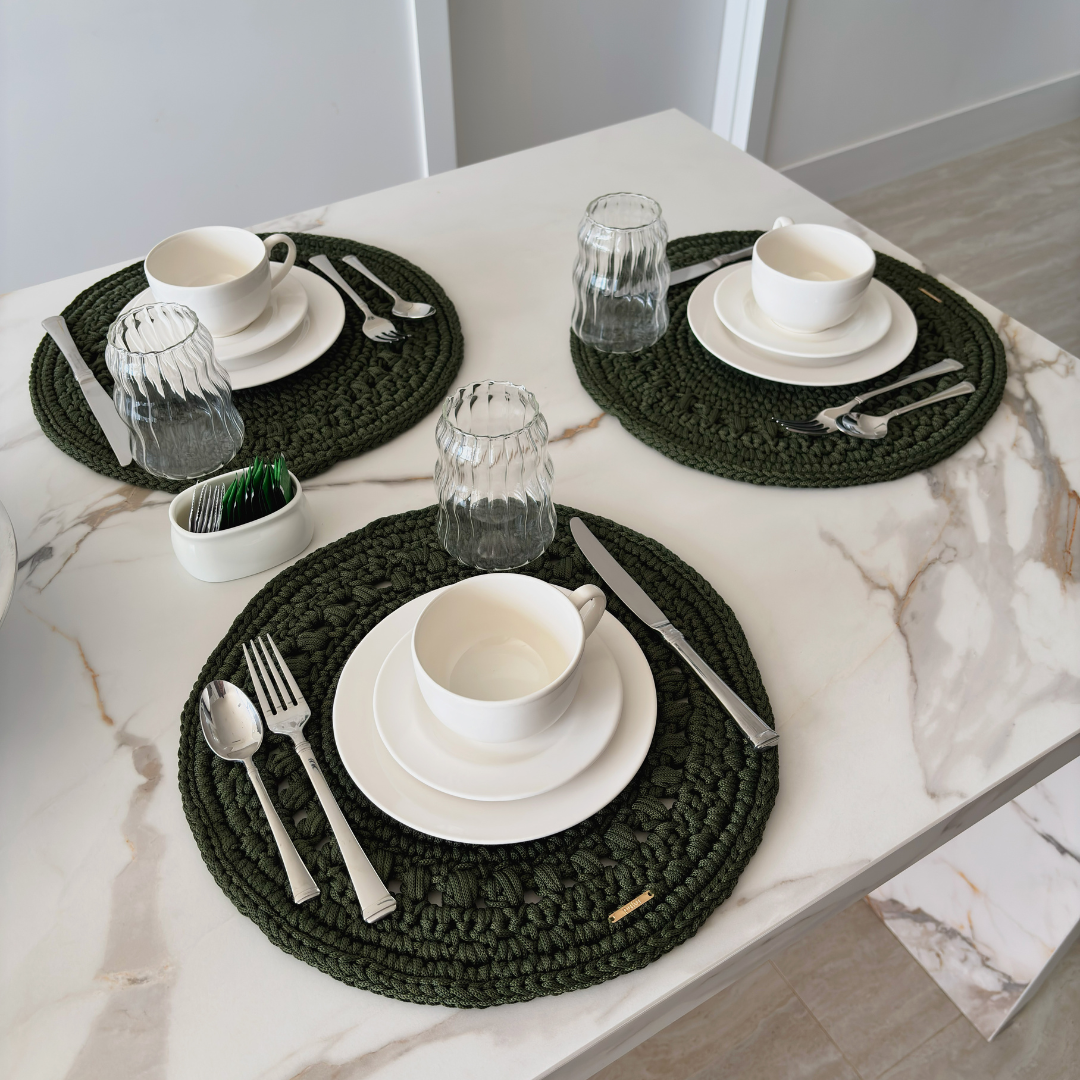 Set Individual Redondo Cordón