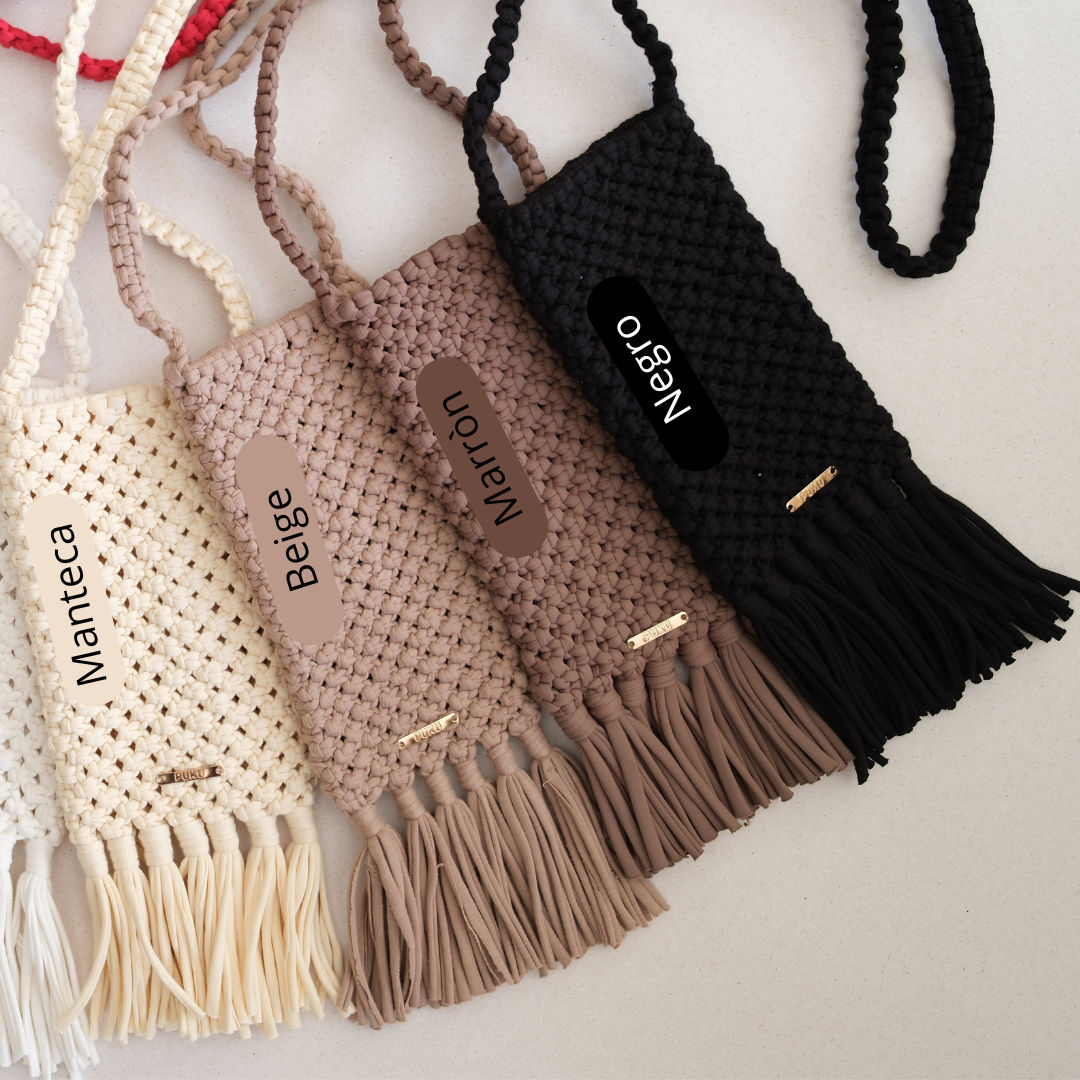 Phone Bag con Flecos