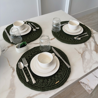 Set Individual Redondo Cordón