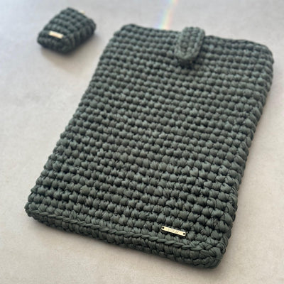 Funda para notebook y auriculares -  Colores neutros 14