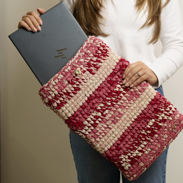 Funda para notebook 15.6" - Combinación Roja