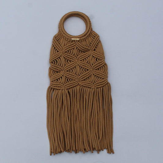 Cartera de Macramé - Beige