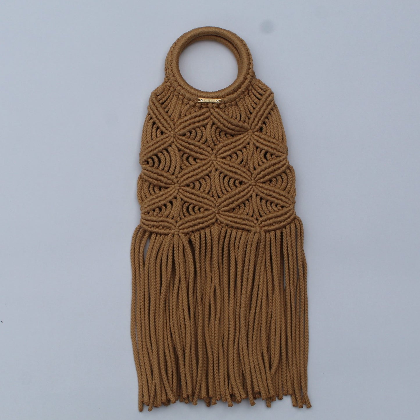 Cartera de Macramé - Beige