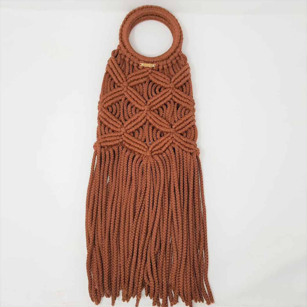 Cartera de Macramé - Cobre