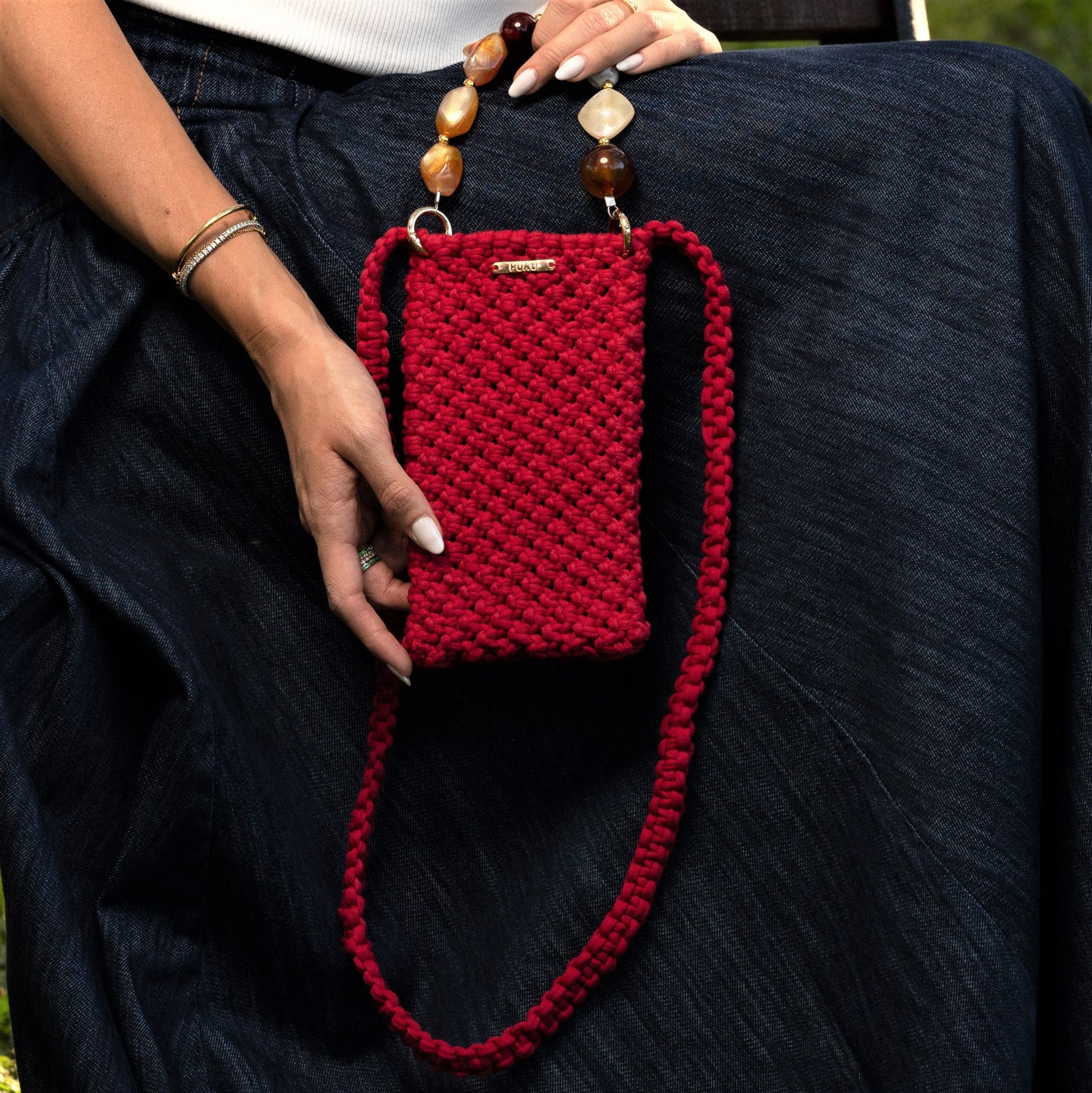 Phone Bag Macramé