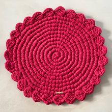 Cargar imagen en el visor de la galería, Individual Redondo - Rojo

